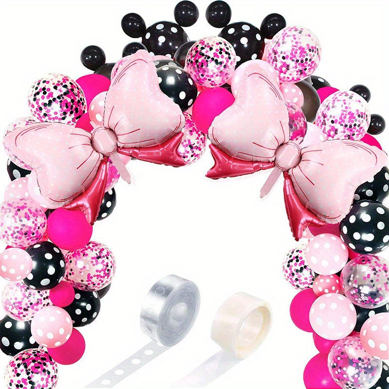 119pc Pink Balloon Garland Set for Girls' Birthday Wedding Baby Shower