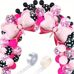 119pc Pink Balloon Garland Set for Girls' Birthday Wedding Baby Shower