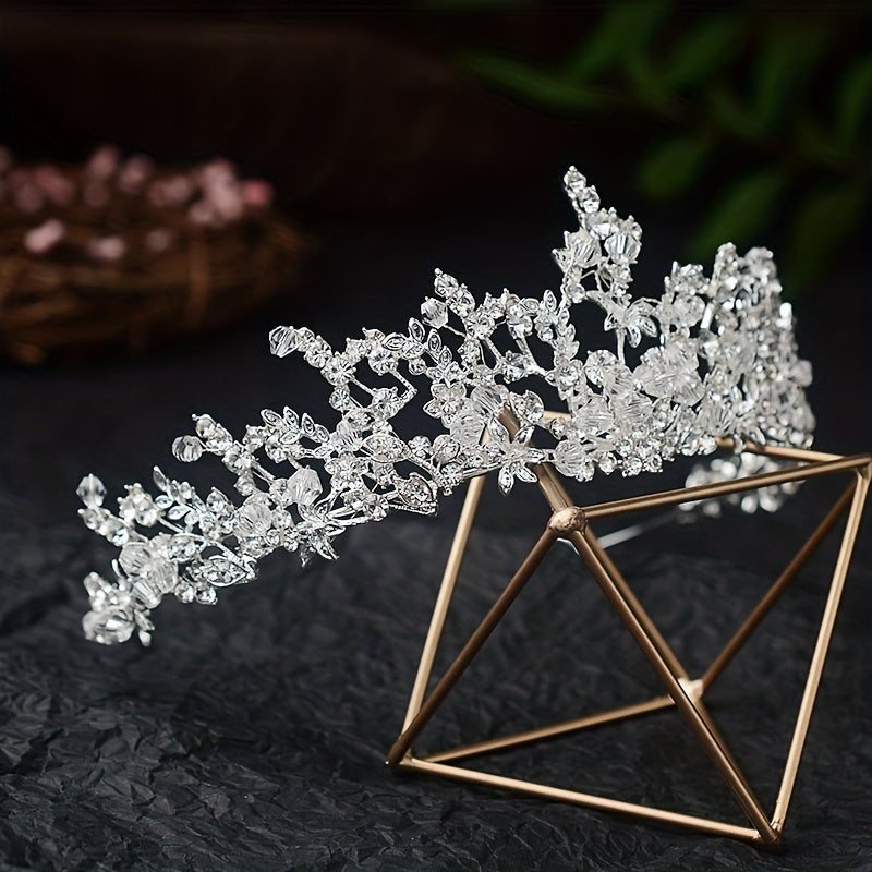 Bridal Crystal Crown Headband Wedding Hair Accessories