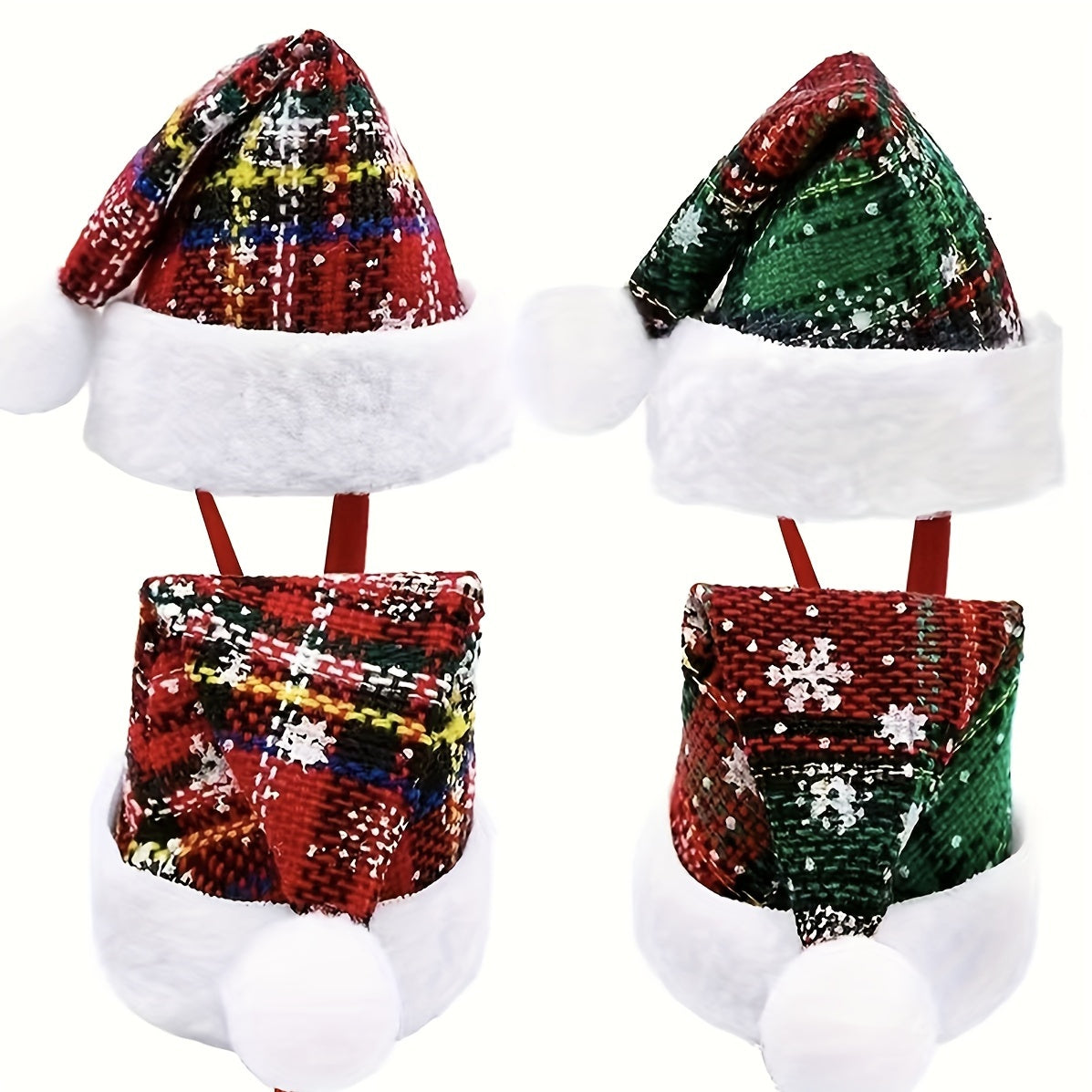 2pcs Christmas Pet Dog Hats Dog Party Caps