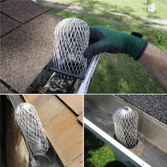 4pcs Aluminum Roof Drain Protection Prevents Blockage