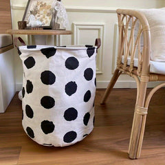 Foldable Waterproof Laundry Basket for Dirty Clothes Toys Bathroom Storage