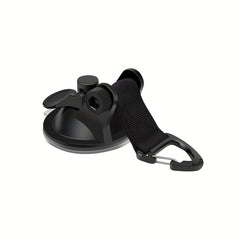 1pc Heavy Duty Suction Cups w/ Securing Hook for Camping Boating & More