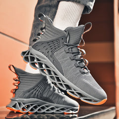 Men's Blade Running Shoes Breathable Lightweight Non Slip Casual Sneakers