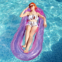 Inflatable Water Hammock Lounger for Pool and Beach Parties