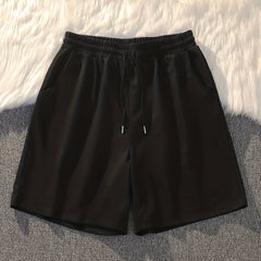 Solid Drawstring Shorts for Women