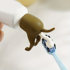 Pooping Dog Butt Toothpaste Topper Funny Prank Gift