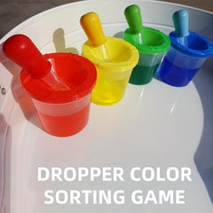 Water Sensory Teaching Aids Pigment Dropper Science Game