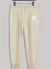 Men's Casual Drawstring Sweatpants Loose Trousers