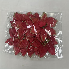 10pcs Christmas Glitter Flowers Wedding Faux Flowers Christmas Decoration Orname