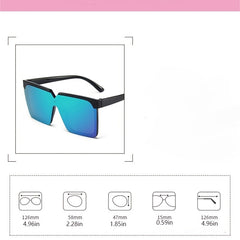 Kids Square Frame Sunglasses for Outdoor Activities