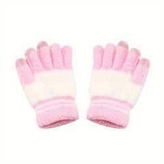 Knitted Touch Screen Gloves Winter Warm Thickened
