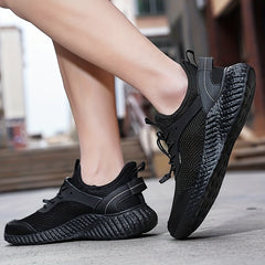 Men's Mesh Sneakers Non Slip Outdoor Shoes Hiking Climbing