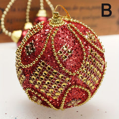 Christmas Diamond Bead Chain & High-end Foam Ball Decoration