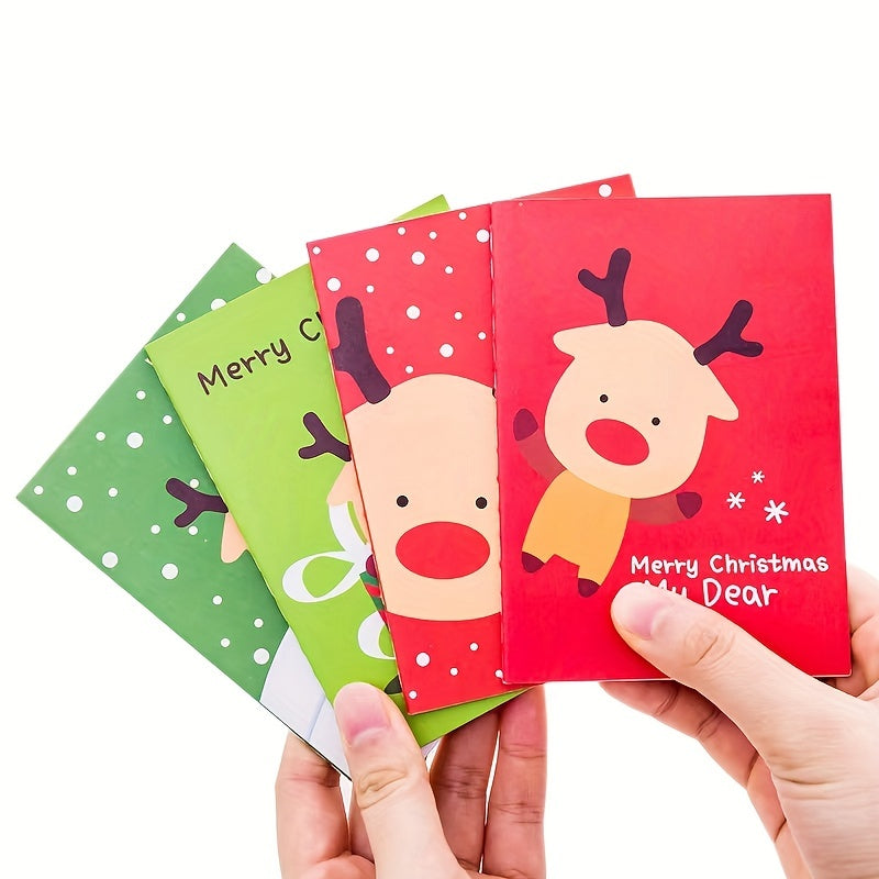 4pcs Christmas Style Notebooks - Random Designs