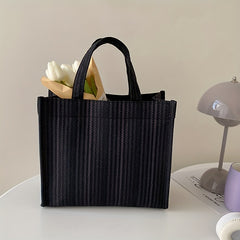 Solid Women's Bag Small Square Bag for Travel and Commute