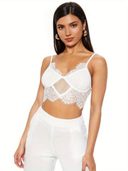 Lace Push Up Bra with Zipper for Women