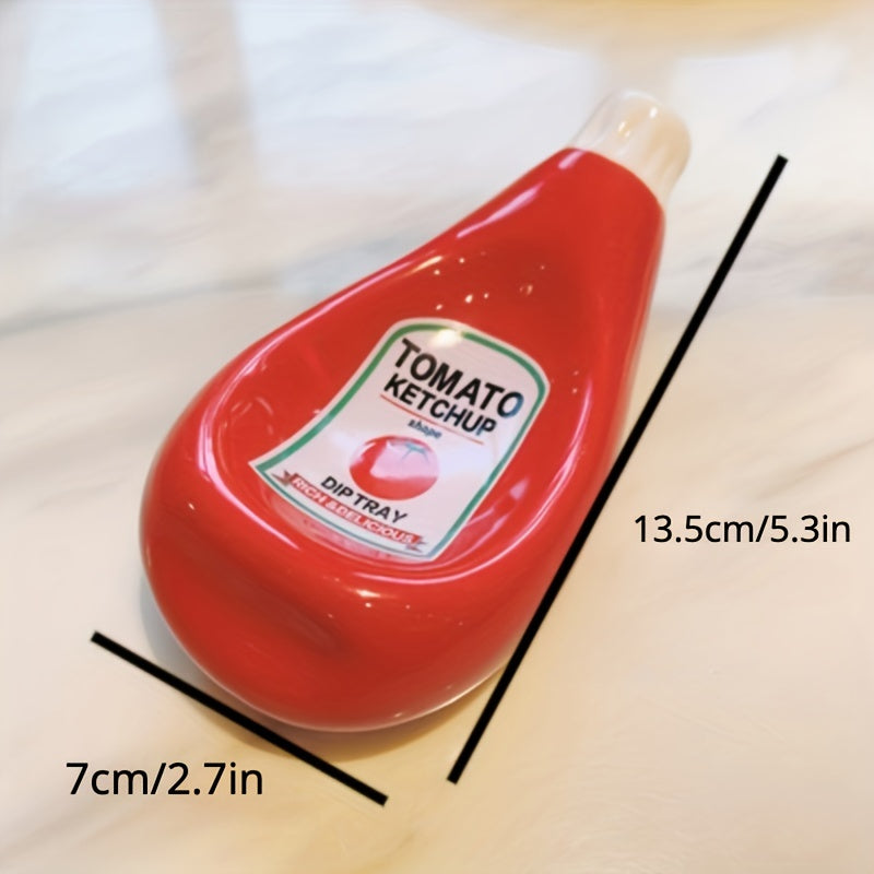 Ceramic Ketchup Salad Dip Dish for Table Decoration