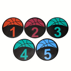 10pcs Anti Slip Poly Spot Markers Basketball Training Equipment