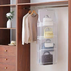 Handbag Hanging Organizer for Wardrobe Storage