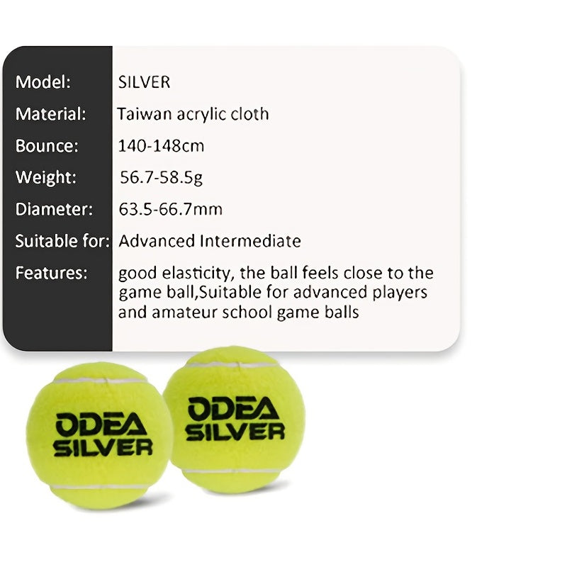 ODEA Pressureless Tennis Balls for Durable Play