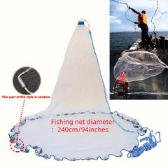 1pc Hand Cast Net Fishing Accessories