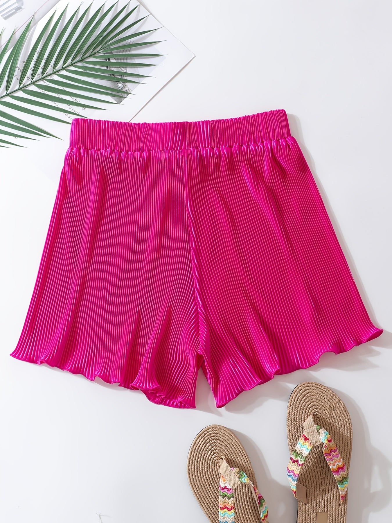Y2K Loose Stretch Tie Shorts High Waist Summer Shorts