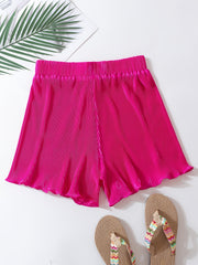 Y2K Loose Stretch Tie Shorts High Waist Summer Shorts