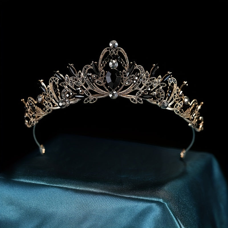 Crystal Rhinestone Crown Headband Wedding Bridal Hair Accessories