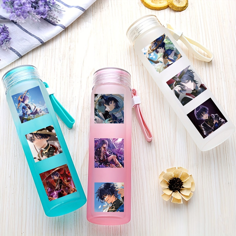 60pcs Anime Stickers Waterproof Stickers for Mobile Phones Laptops Bottles