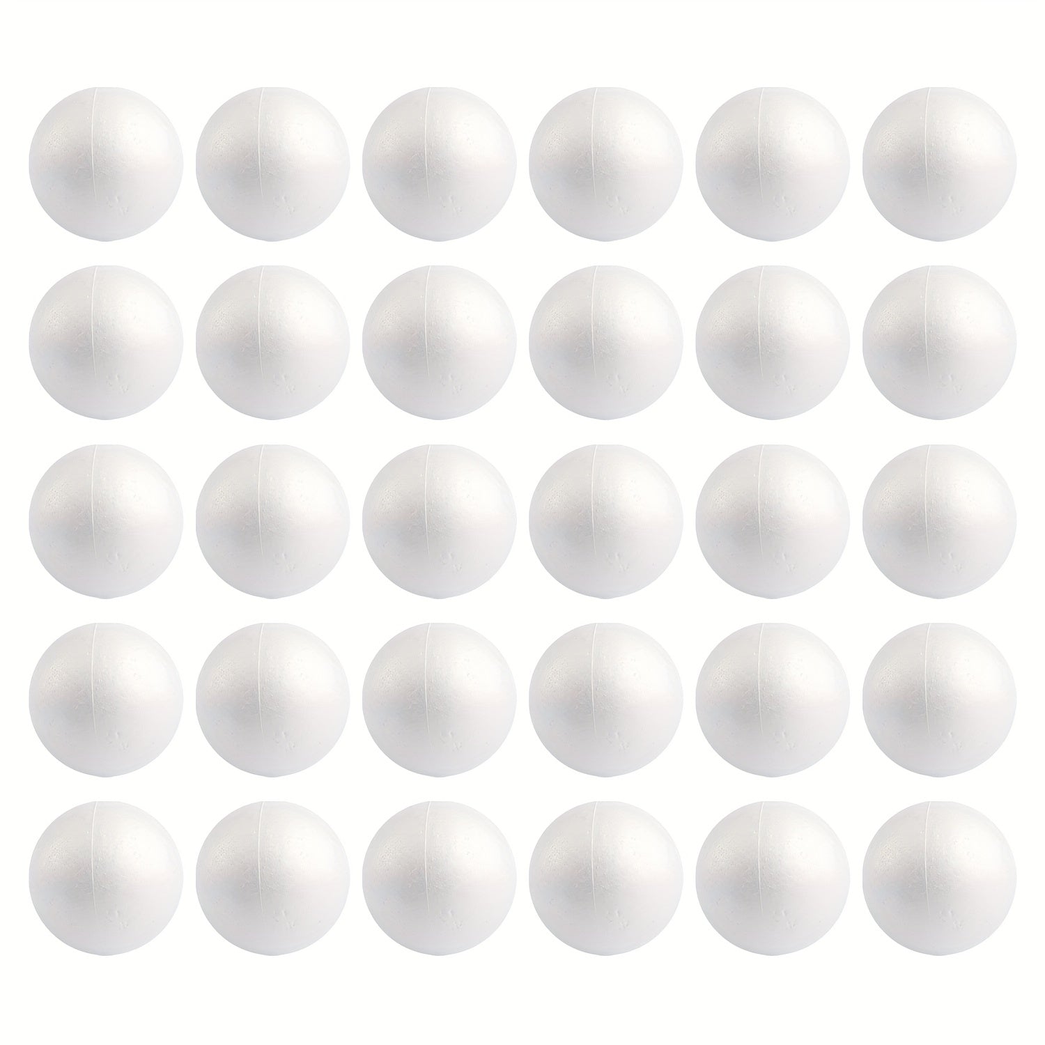 30pcs 0.8inch Foam Craft Balls for Arts & Ornaments Polystyrene Round Balls