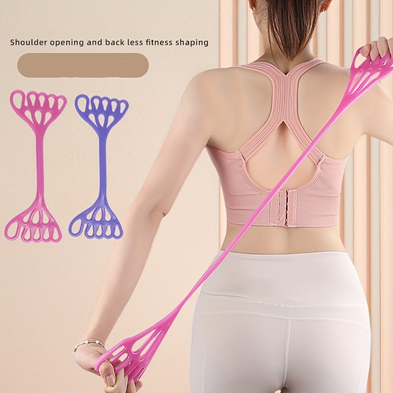 TPE 8-Shaped Yoga Tension Rope for Back Strength Training