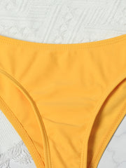 Sunflower Girl's Bikini Set Tank Top & Briefs Swimsuit for Beach Vacation