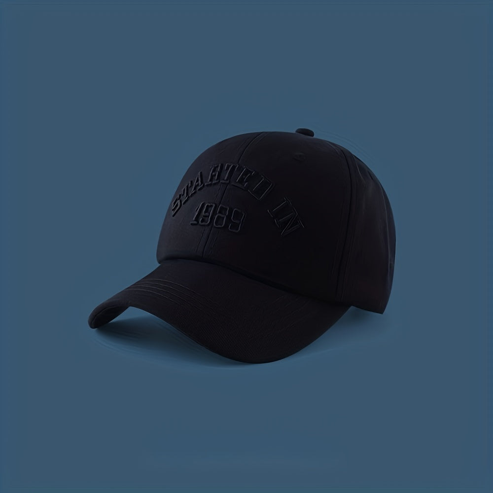 Embroidery Baseball Cap Peaked Cap Duck Tongue Cap For Couple