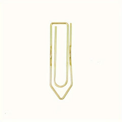5pcs Metal Pen Clip Multifunctional Paper Clip Stationery Tool
