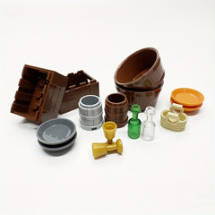 City Food Building Blocks Set