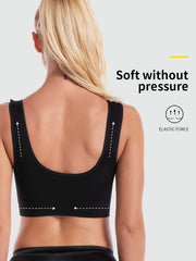 Seamless Wireless Sports Vest Bra High Stretch Yoga Fitness Tank Bra