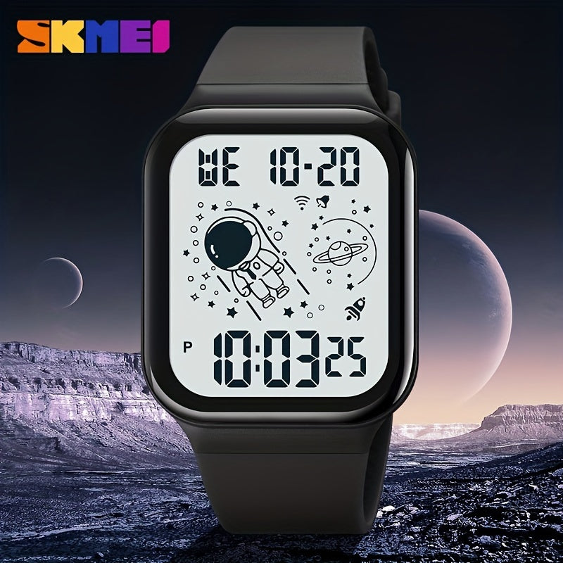 Spaceman Animation Student Watch Waterproof