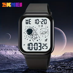 Spaceman Animation Student Watch Waterproof