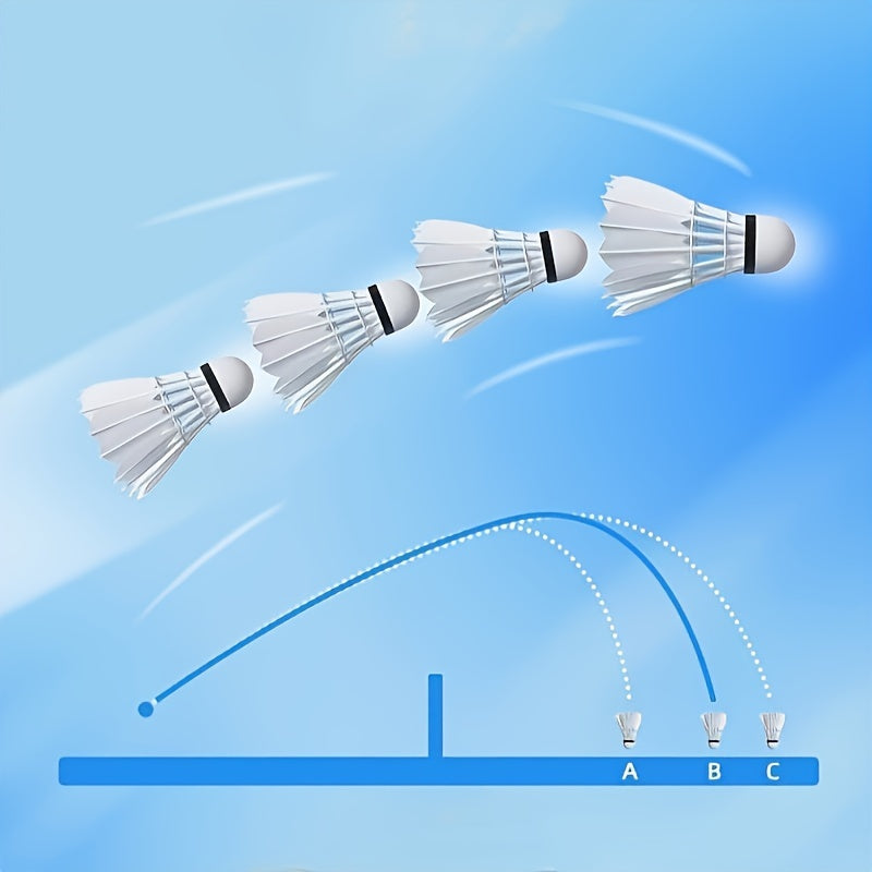3pcs Durable Badminton Shuttlecocks Indoor Outdoor Training Nylon Material