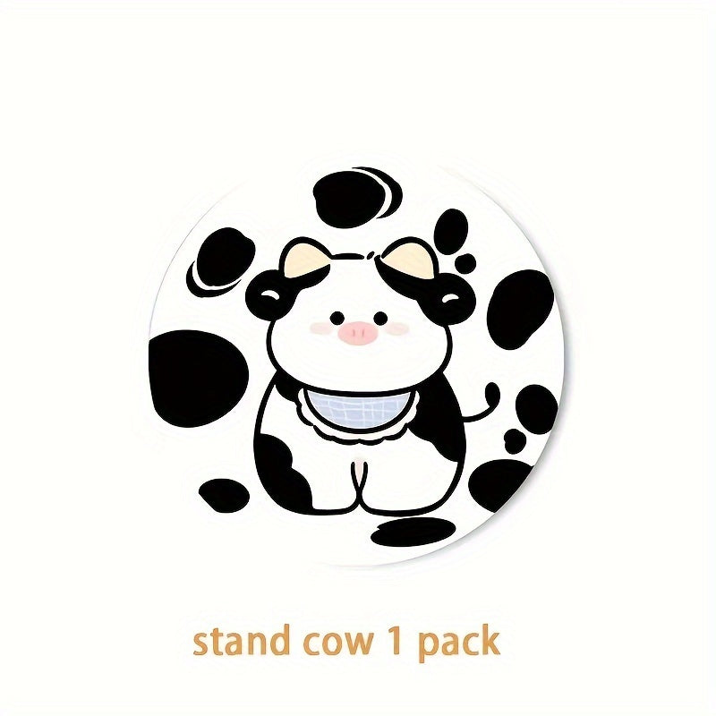 Cartoon Cow Coaster Car Cup Holder Anti Slip Coasters Heat Insulation Pad