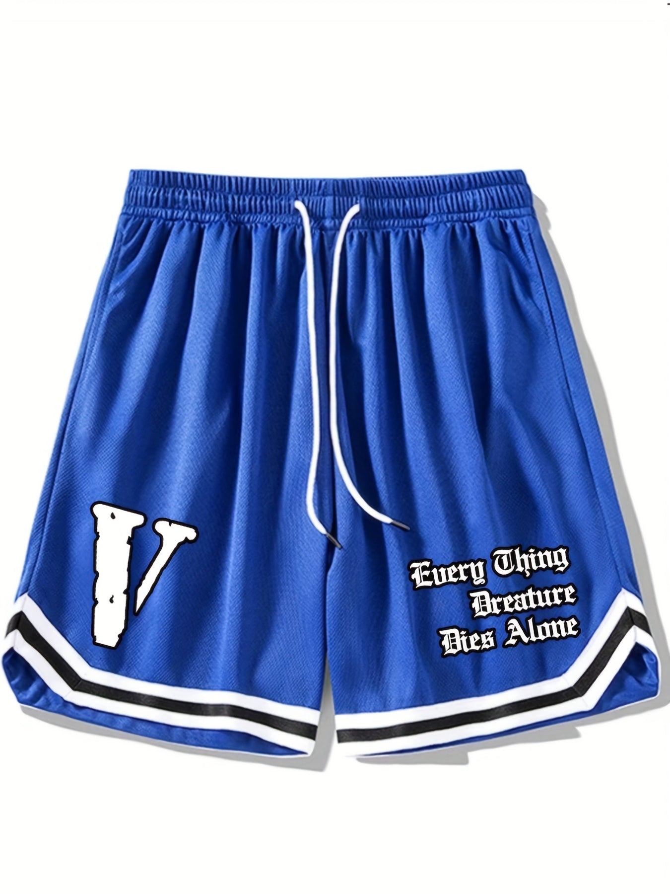California 23 Striped Drawstring Shorts