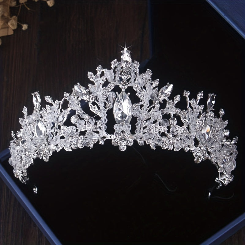 Baroque Bridal Crown Wedding Tiara Crystal Crown