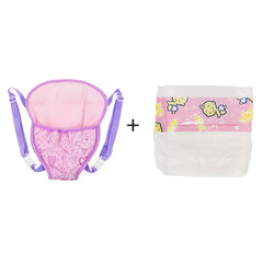 Baby Doll Backpack with Straps for 30-18 Inch Dolls