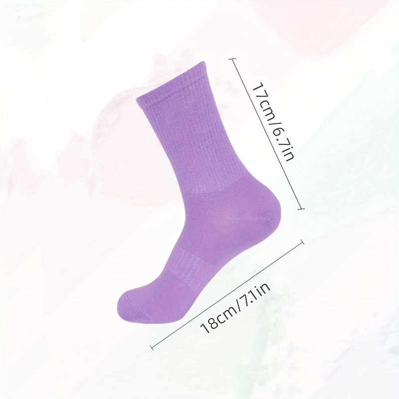 Cute Candy Knitted Socks for Teens
