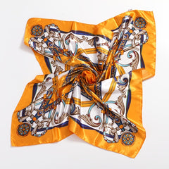 Satin Silk Large Square Scarf