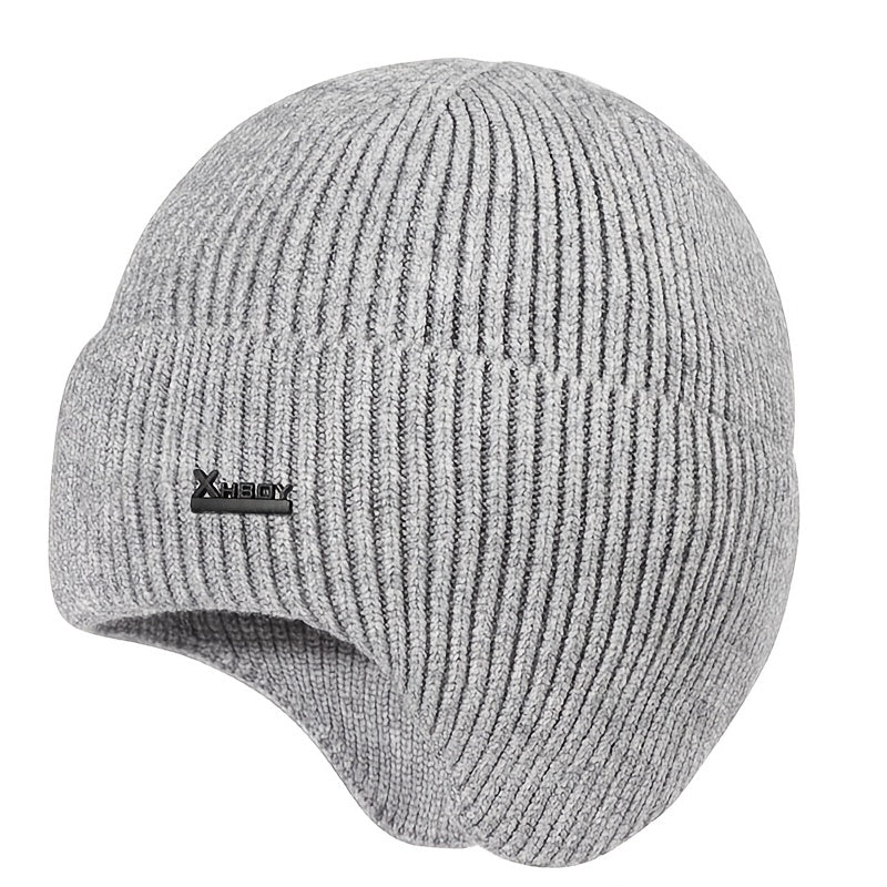 Cold-proof Thickened Knitted Wool Ear Hat