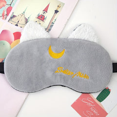 Creative Cartoon Sleep Eye Mask Soft Comfy Blackout Blindfold