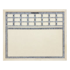 Hobbyworker Beads Mat for Beading Jewelry Making with Grids