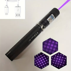 Green Laser Pointer USB High Powerful Red Dot 10000m Batteries Embedded
